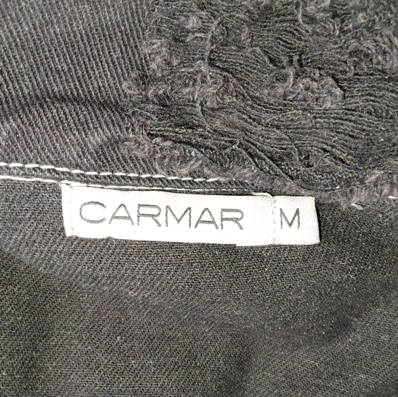 New LF CARMAR Distressed Jean Jacket Size M - Picture 7 of 10